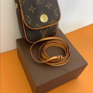 ✨LOUIS VUITTON POCHETTE CANCUN SHOULDER BAG POUCH  MONOGRAM💫